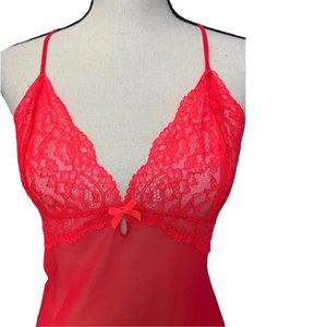 SOLD Victoria's Secret bright pink nightdress, Sz Large